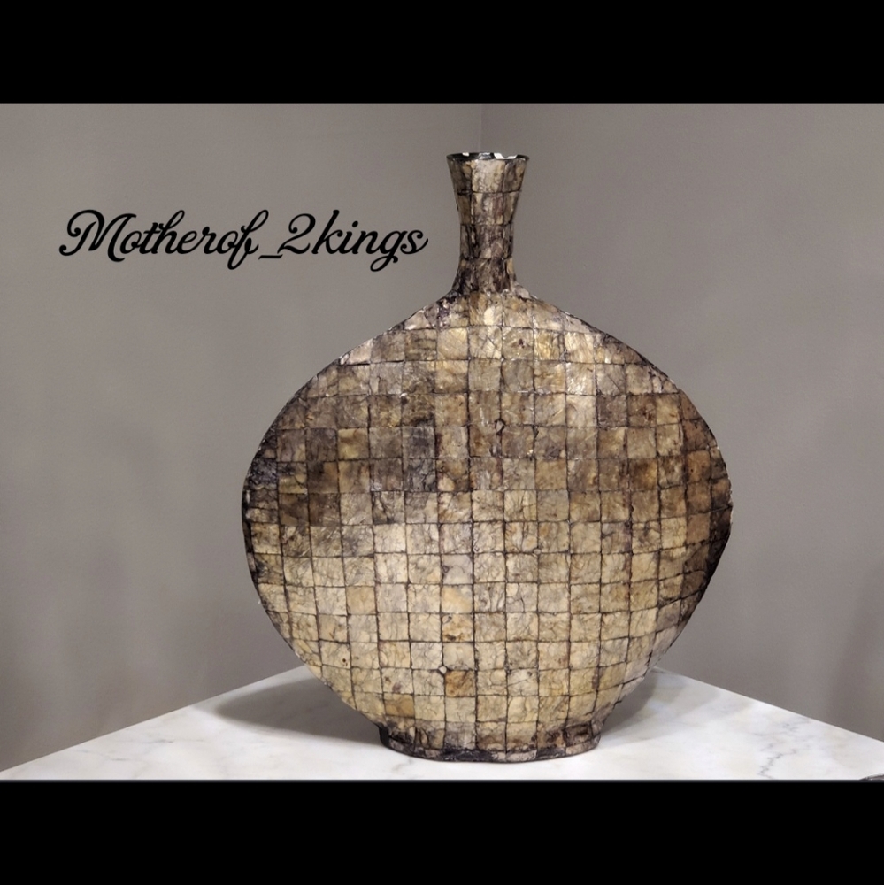 ✅️SOLD✅️🌻 PEARLESQUE BRONZE TONED HOME DECOR